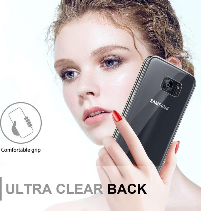 Produktbild Cadorabo TPU 360 Grad Hülle für Samsung Galaxy S7 EDGE (Samsung Galaxy S7 Edge)