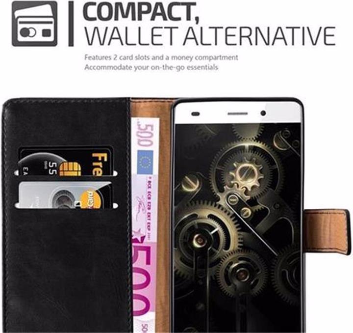 Actual product image Cadorabo Book Luxury Cover (Huawei P8 Lite)