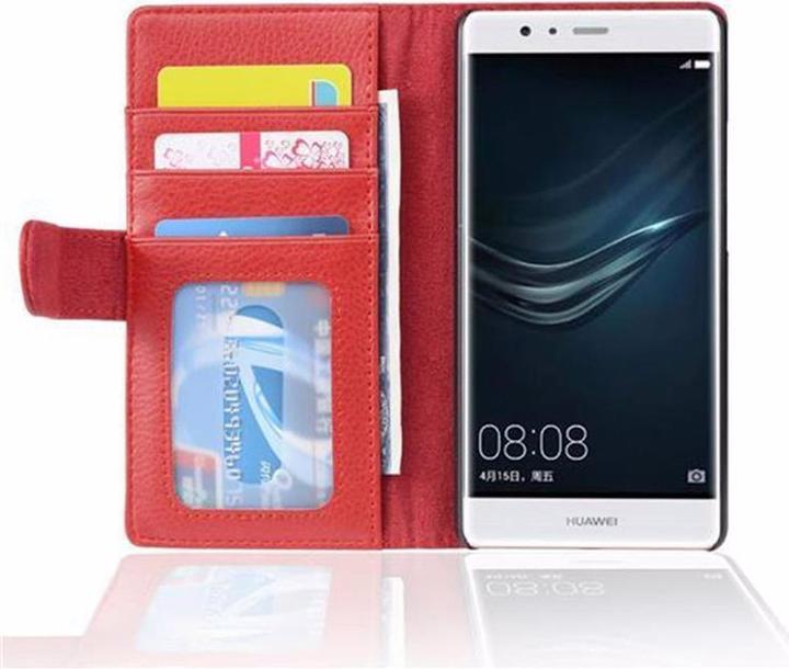 Produktbild Cadorabo Book mit 3 Kartenfächer Cover (Huawei P9 Lite)
