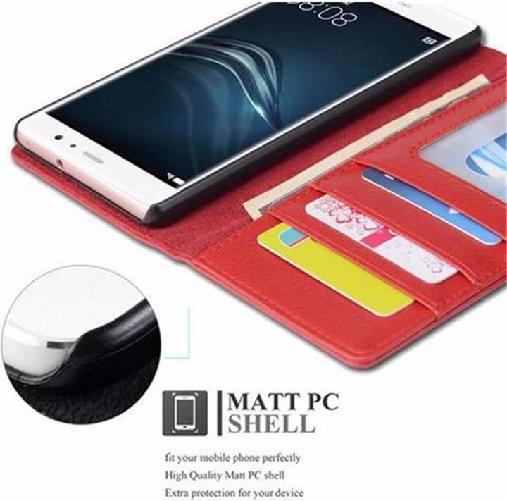 Produktbild Cadorabo Book mit 3 Kartenfächer Cover (Huawei P9 Lite)