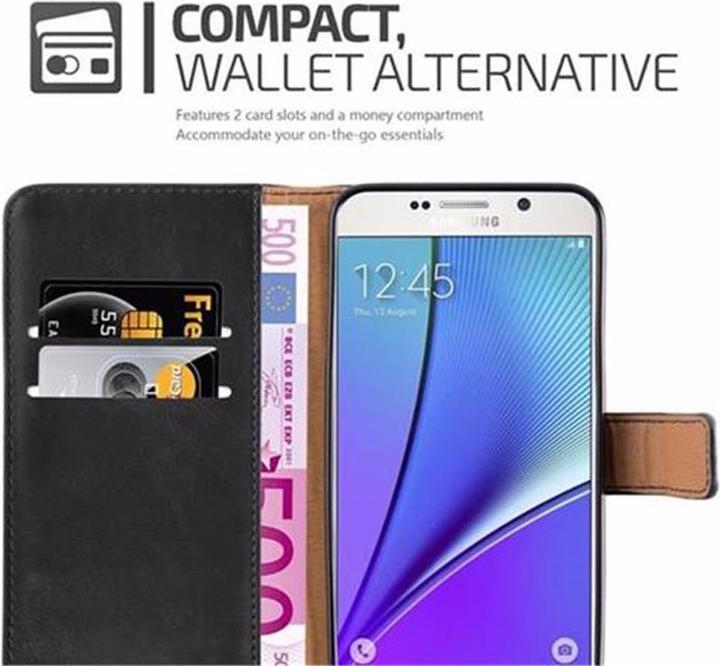 Actual product image Cadorabo Book Luxury Cover (Samsung Galaxy Note 5)