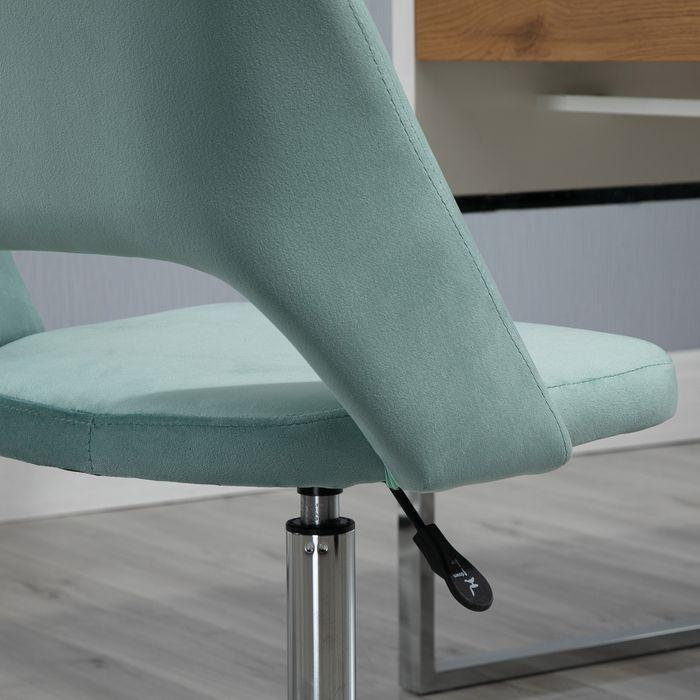 Produktbild Swisshandel24 Schreibtischstuhl, Höhenverstellbar Homeoffice Stuhl ohne Armlehne, Grün