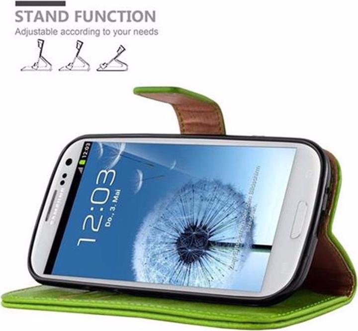 Produktbild Cadorabo Book Luxury Cover (Samsung Galaxy S3)