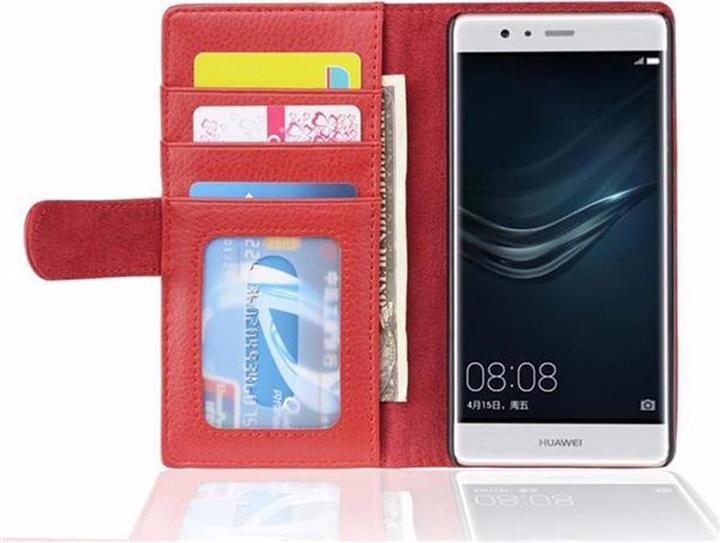 Actual product image Cadorabo Book with 3 card slots cover (Huawei P9)