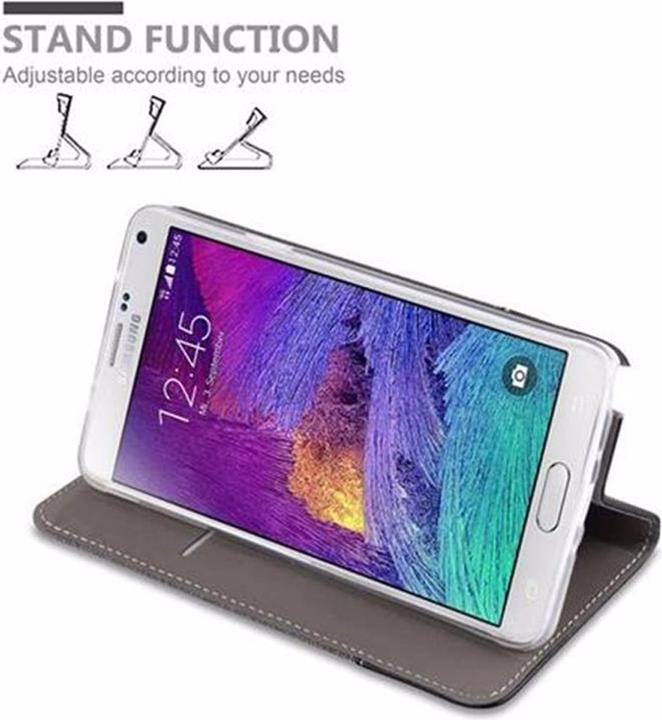 Actual product image Cadorabo Book Jeans Optics Cover (Samsung Galaxy Note 4)