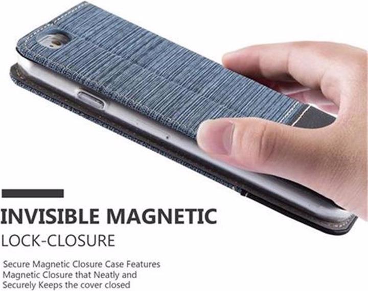 Produktbild Cadorabo Book Jeans Optik Cover (Apple iPhone 6 Plus)