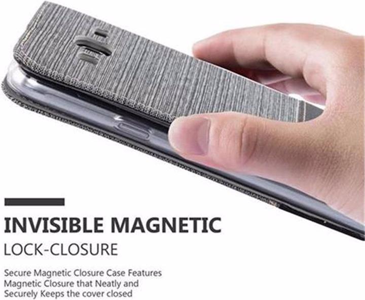 Actual product image Cadorabo Book Jeans Optics Cover (Samsung Galaxy J3 (2016))