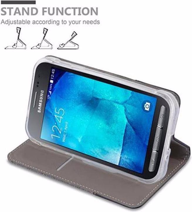 Produktbild Cadorabo Book Jeans Optik Cover (Samsung Galaxy Xcover 3)