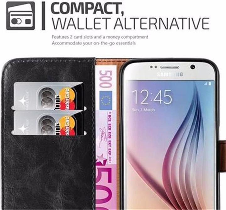 Produktbild Cadorabo Book Luxury Cover (Samsung Galaxy S6)