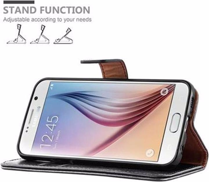 Produktbild Cadorabo Book Luxury Cover (Samsung Galaxy S6)