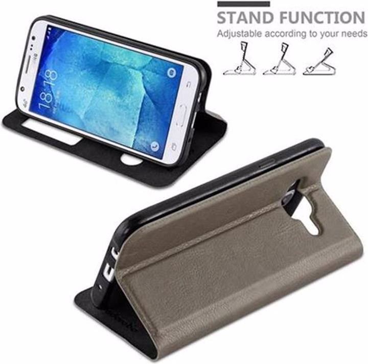 Actual product image Cadorabo Book with View double window cover (Samsung Galaxy J5 (2015))