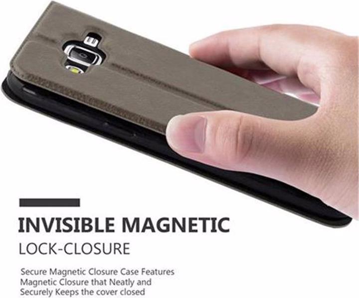Actual product image Cadorabo Book with View double window cover (Samsung Galaxy J5 (2015))
