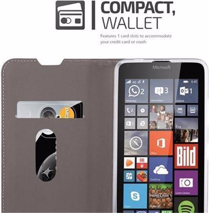 Produktbild Cadorabo Book Jeans Optik Cover (Microsoft Lumia 640)