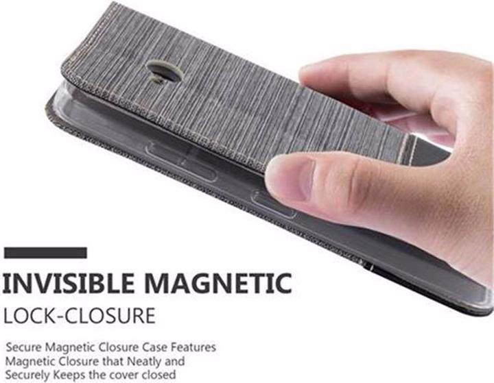 Produktbild Cadorabo Book Jeans Optik Cover (Microsoft Lumia 640)