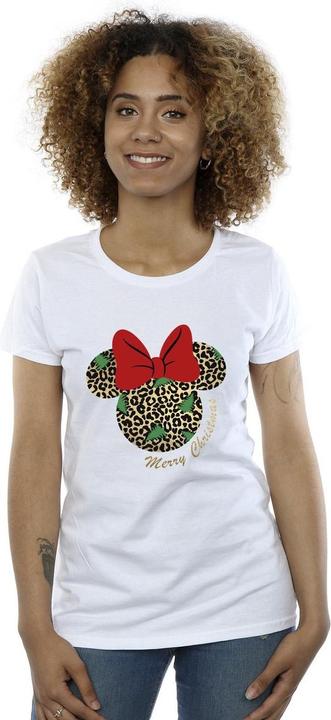 Produktbild Disney Minnie Mouse Leopard Christmas TShirt (L)