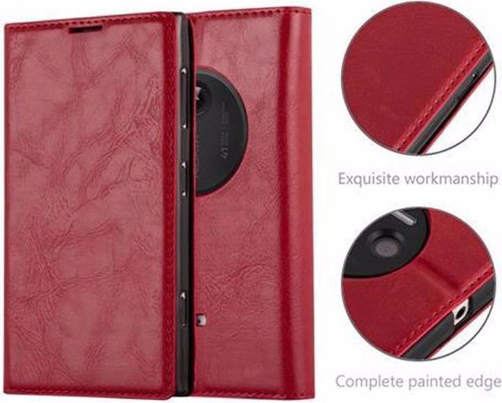 Actual product image Cadorabo Book Invisible Magnet Cover (Nokia Lumia 1020)