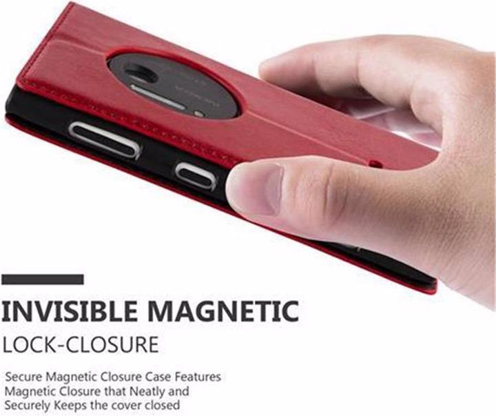 Actual product image Cadorabo Book Invisible Magnet Cover (Nokia Lumia 1020)