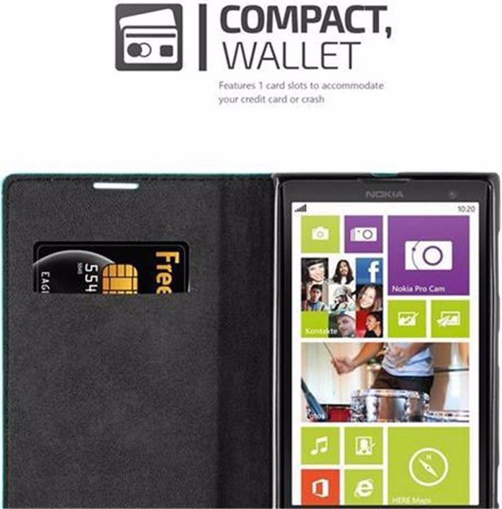 Productafbeelding Cadorabo Boek Onzichtbare Magneethoes (Nokia Lumia 1020)