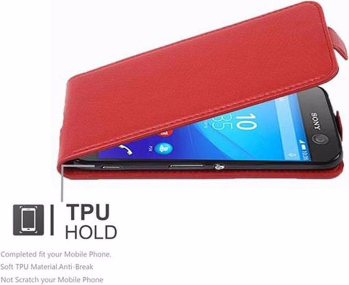 Image du produit Cadorabo Flip avec couverture structurée (Sony Xperia M5)