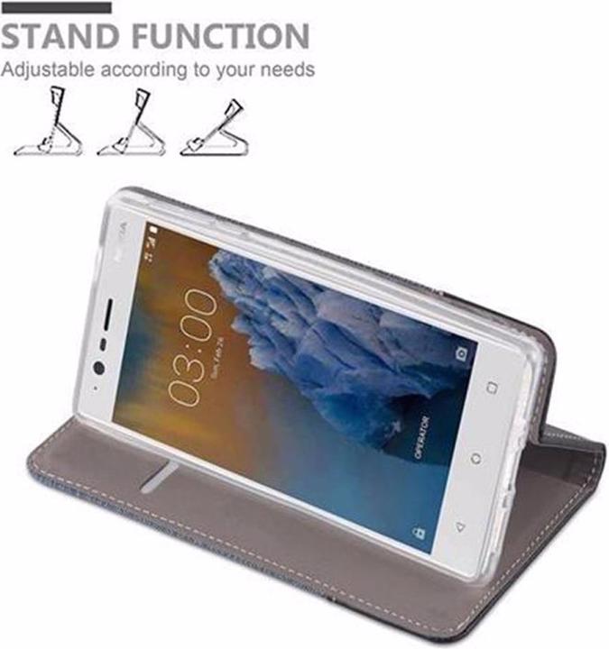 Image du produit Cadorabo Couverture look jeans Book (OnePlus 3)