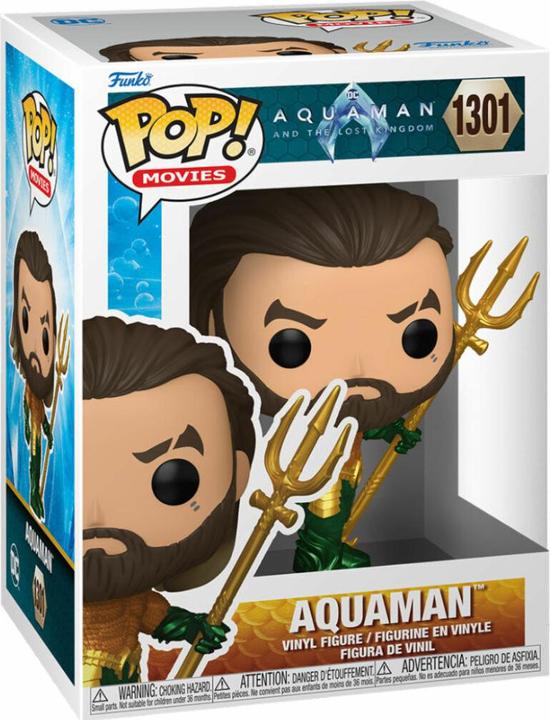 Actual product image Funko Pop! Movies: Aquaman and the Lost Kingdom - Aquaman Hero Suit
