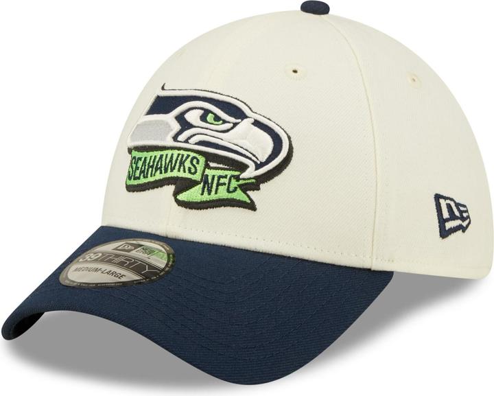 Produktbild New Era 39Thirty Cap - SIDELINE 2022 Seattle Seahawks - S/M (S/M)