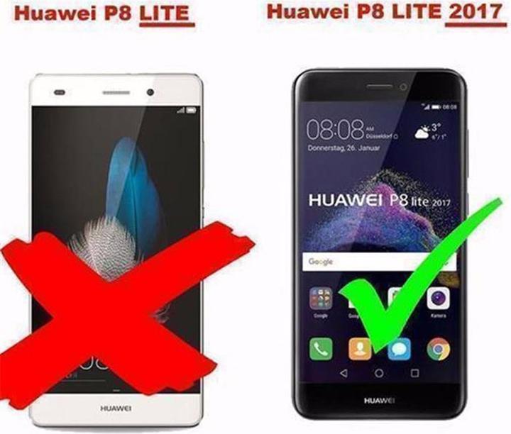 Actual product image Cadorabo Book Luxury Cover (Huawei P8 Lite (2017))