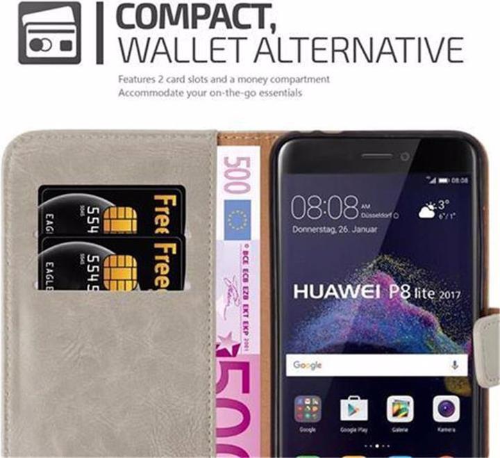 Actual product image Cadorabo Book Luxury Cover (Huawei P8 Lite (2017))