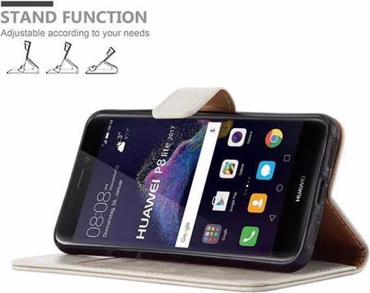 Actual product image Cadorabo Book Luxury Cover (Huawei P8 Lite (2017))