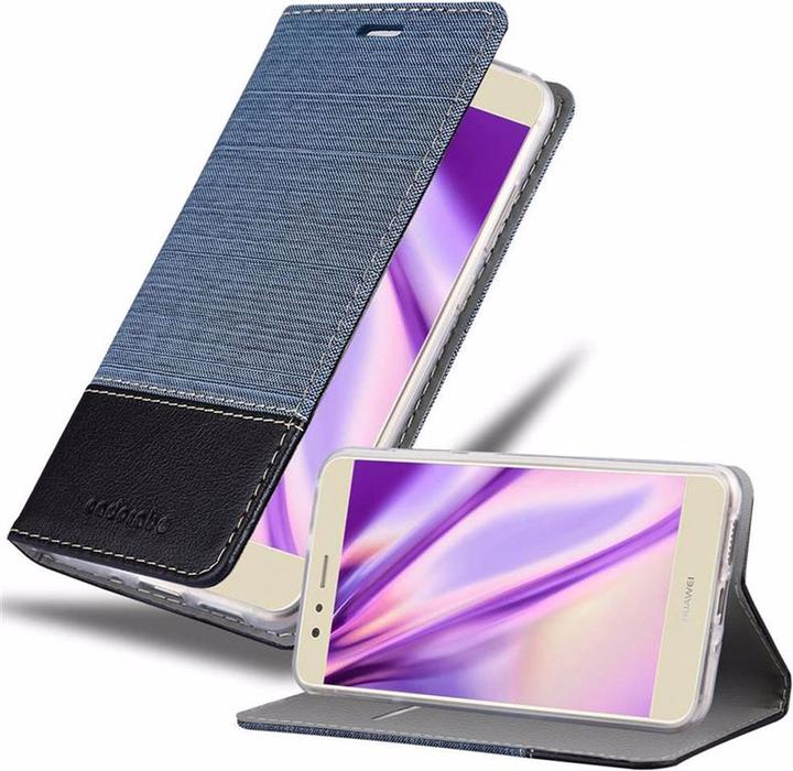 Produktbild Cadorabo Book Jeans Optik Cover (Huawei P10 Lite)