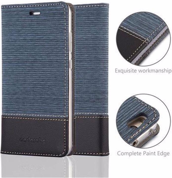 Produktbild Cadorabo Book Jeans Optik Cover (Huawei P10 Lite)