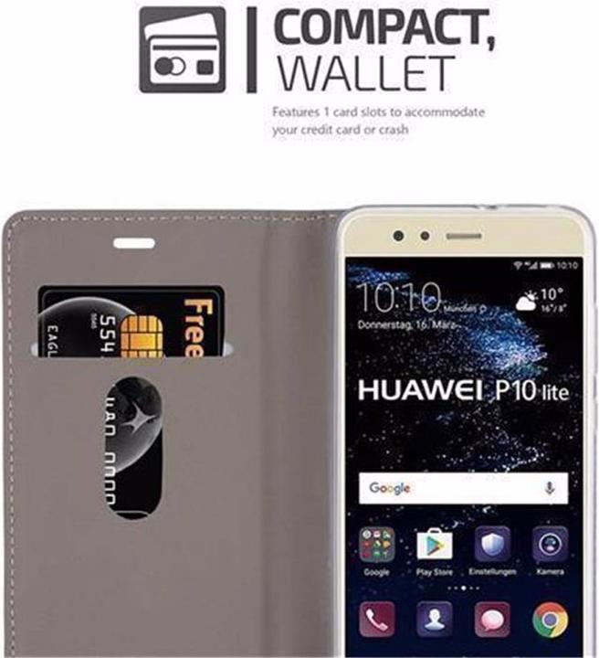 Produktbild Cadorabo Book Jeans Optik Cover (Huawei P10 Lite)
