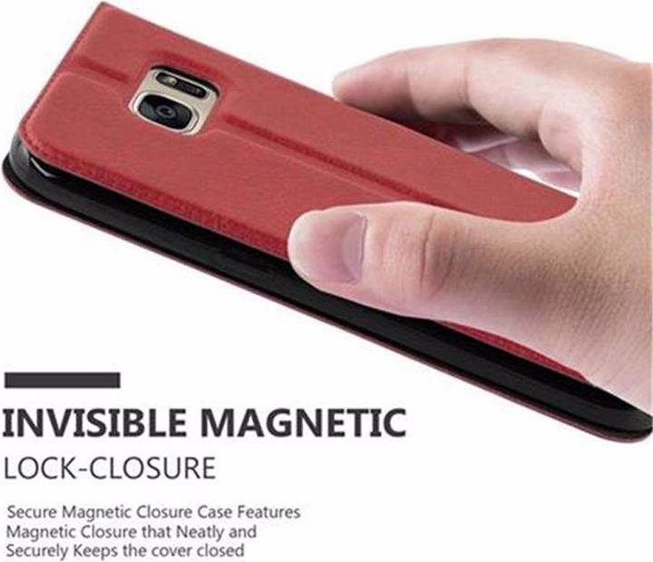 Produktbild Cadorabo Book mit View Doppelfenster Cover (Samsung Galaxy S7)