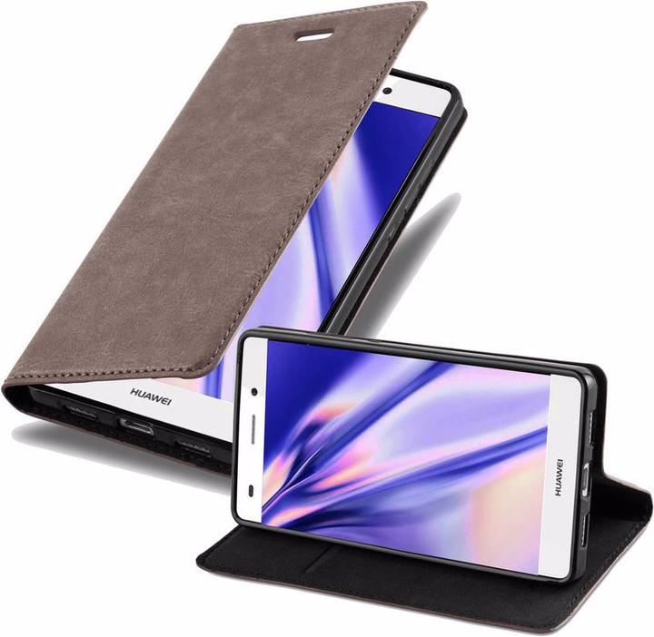 Productafbeelding Cadorabo Boek Onzichtbare Magneethoes (Huawei P8 Lite (2017))