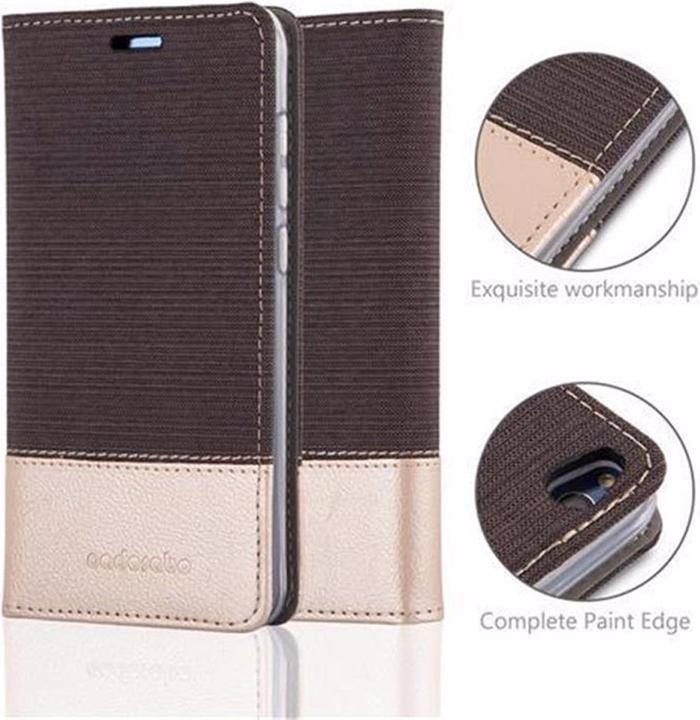 Image du produit Cadorabo Couverture look jeans Book (Huawei P8 Lite (2017))