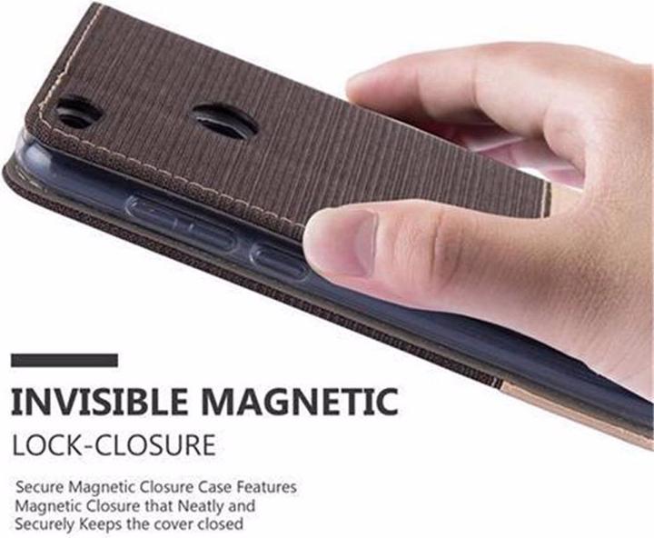 Image du produit Cadorabo Couverture look jeans Book (Huawei P8 Lite (2017))