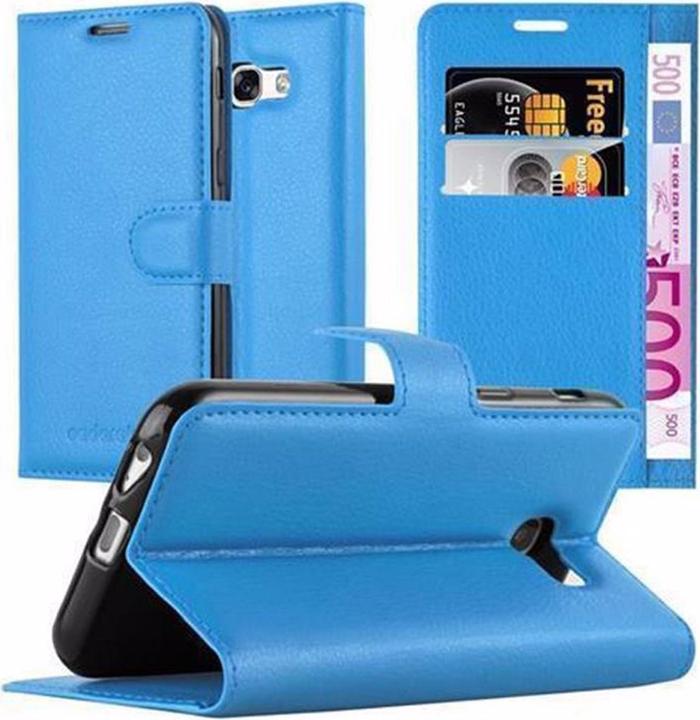 Actual product image Cadorabo Book with stand function cover (Samsung Galaxy A3 (2017))