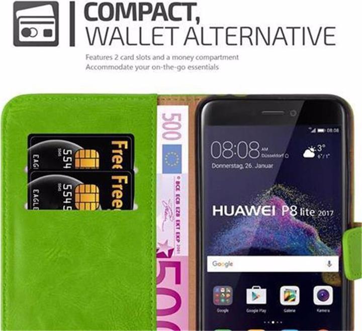 Produktbild Cadorabo Book Luxury Cover (Huawei P8 Lite (2017))