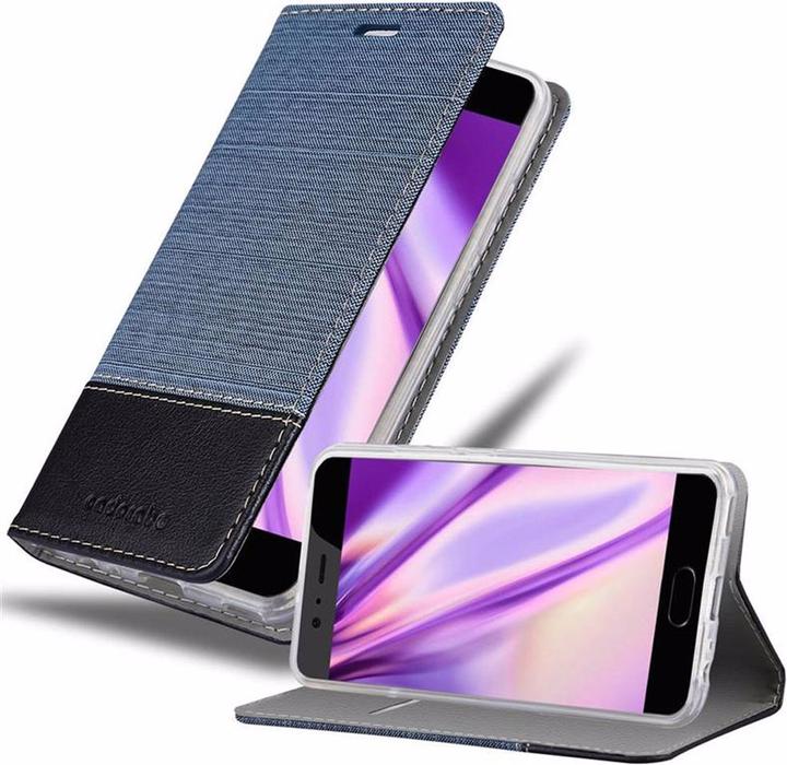Actual product image Cadorabo Book Jeans Optics Cover (Huawei P10)