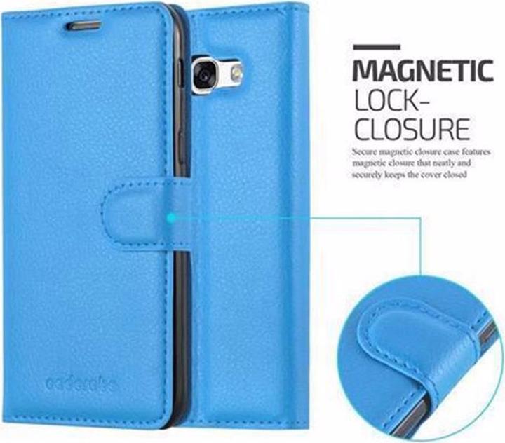 Actual product image Cadorabo Book with stand function cover (Samsung Galaxy A3 (2017))