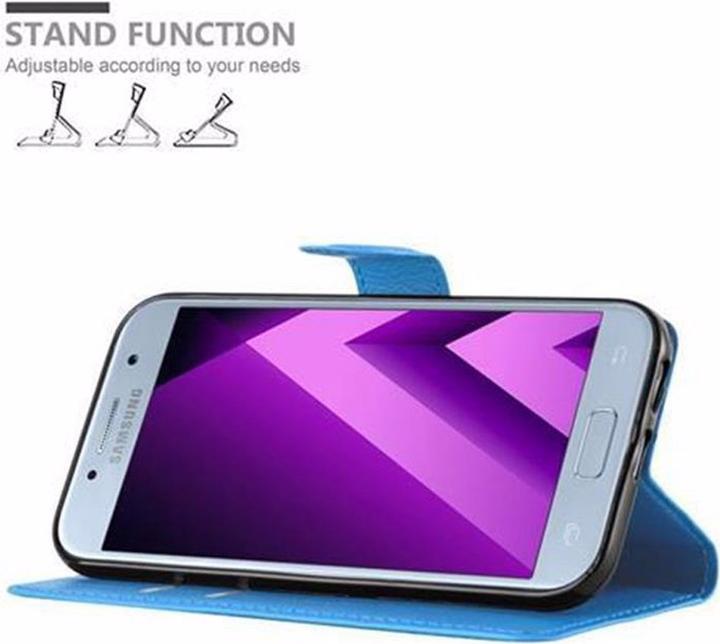 Actual product image Cadorabo Book with stand function cover (Samsung Galaxy A3 (2017))
