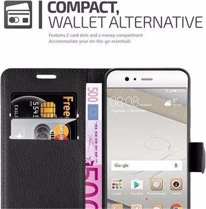 Produktbild Cadorabo Book mit Standfunktion Cover (Huawei P10 Plus)