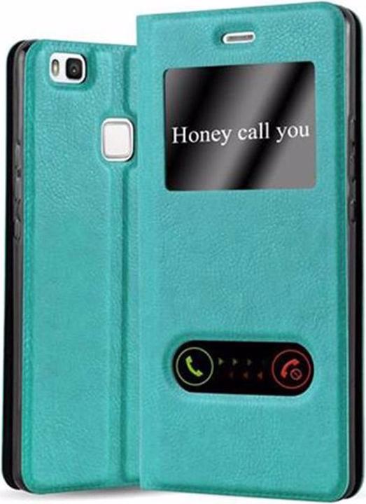 Actual product image Cadorabo Book with View double window cover (Huawei P9 Lite)