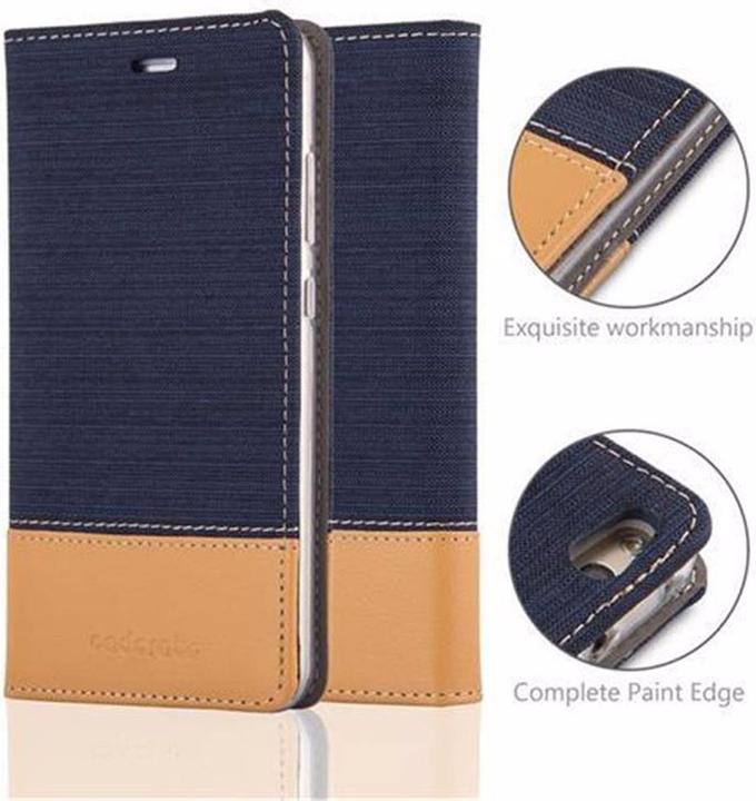 Actual product image Cadorabo Book Jeans Optics Cover (Huawei P10 Lite)