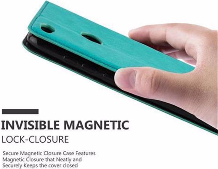Actual product image Cadorabo Book Invisible Magnet Cover (Huawei P8 Lite (2017))
