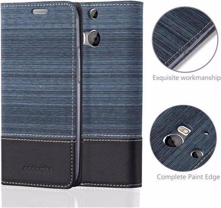 Productafbeelding Cadorabo Boek Jeans Optiek Cover (HTC One M8)