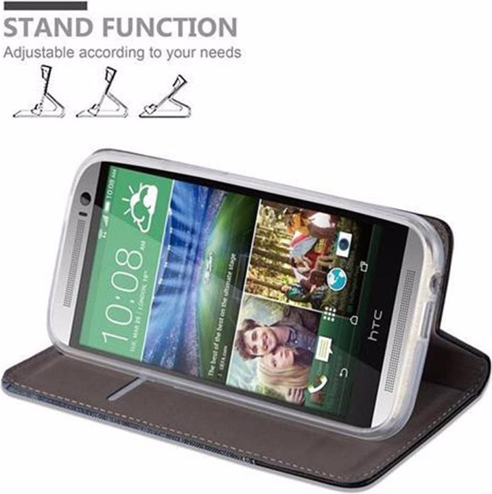 Productafbeelding Cadorabo Boek Jeans Optiek Cover (HTC One M8)