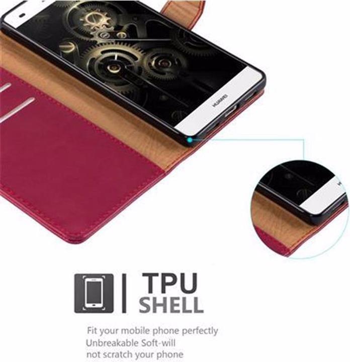 Produktbild Cadorabo Book Luxury Cover (Huawei P8 Lite)
