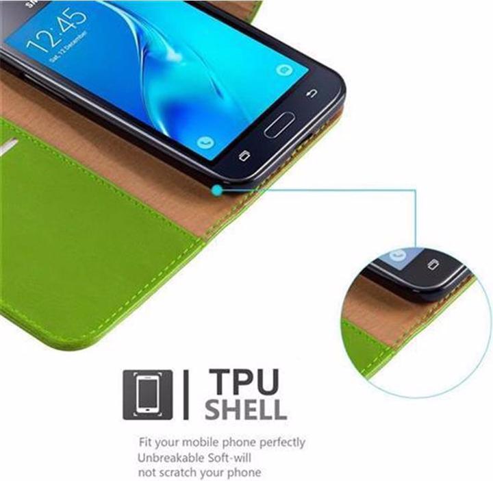 Image du produit Cadorabo Book Couverture de luxe (Samsung Galaxy J1 (2016))