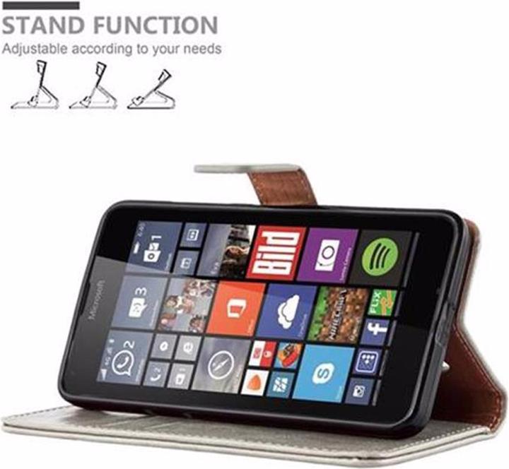 Produktbild Cadorabo Book Luxury Cover (Microsoft Lumia 640)